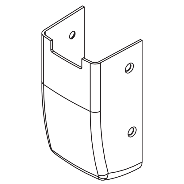 Sargent 97-0018 32 Top and Bottom Cover for 8700 Series Surface Vertical Rod Exit Devices