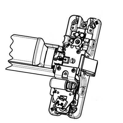 Sargent 68-2447 32D 8706/8713 Chassis Pack Right Hand Reverse Bevel, S