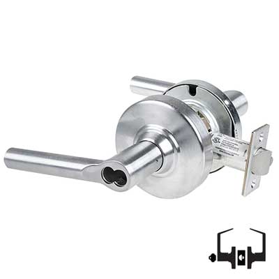 Schlage ALX80J-BRW-626 Storeroom Cylindrical Lock