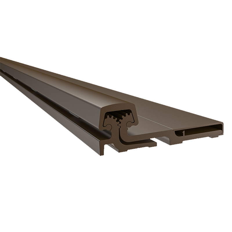 Pemko DFS83HD1 Full-Surface Heavy Duty Continuous Geared Hinge Dark Bronze Anodized