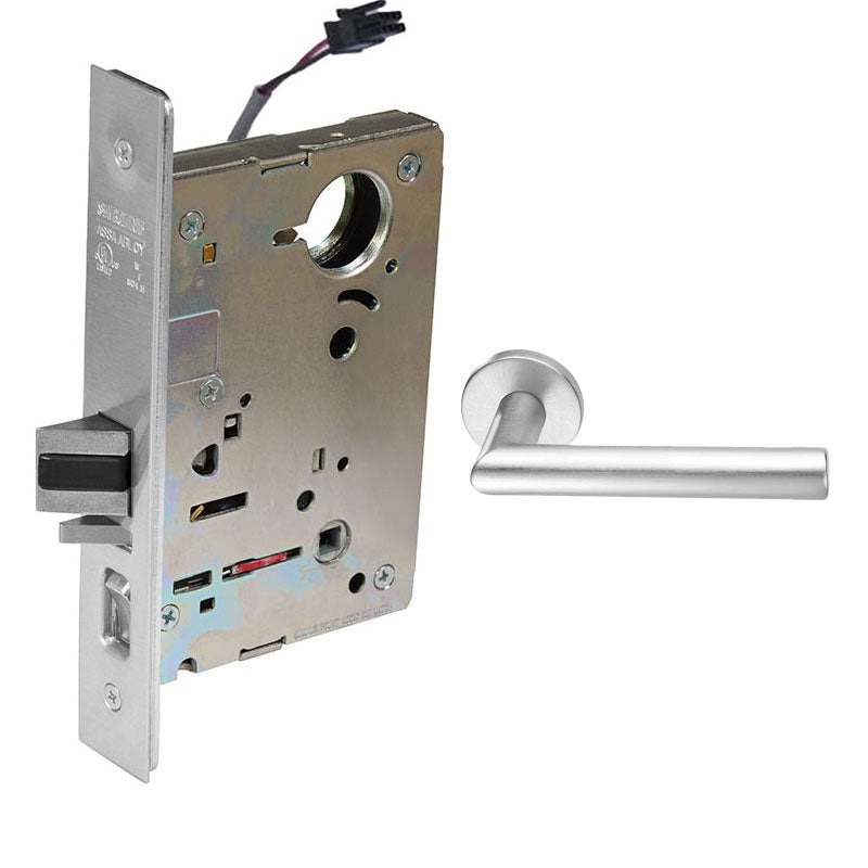 Sargent RX-LC-8255-12V-LNMI-US26 Office or Entry 12V Electrified Mortise Lock