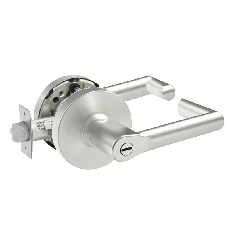 Sargent 10XU65 MW US26D Privacy Bathroom Function Heavy Duty Cylindrical Lever Lockset Grade 1