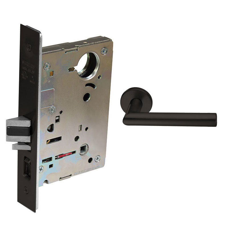 Sargent LC-8255-LNMI-US10BE Office or Entry Mortise Lock