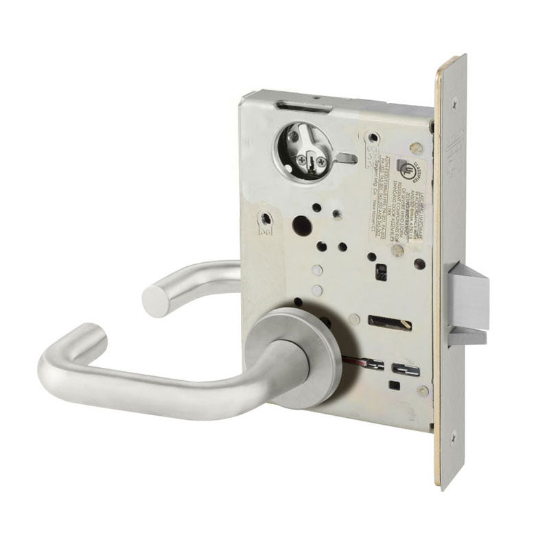 Sargent LC-8257-LNJ-US32D Institutional Privacy Mortise Lock