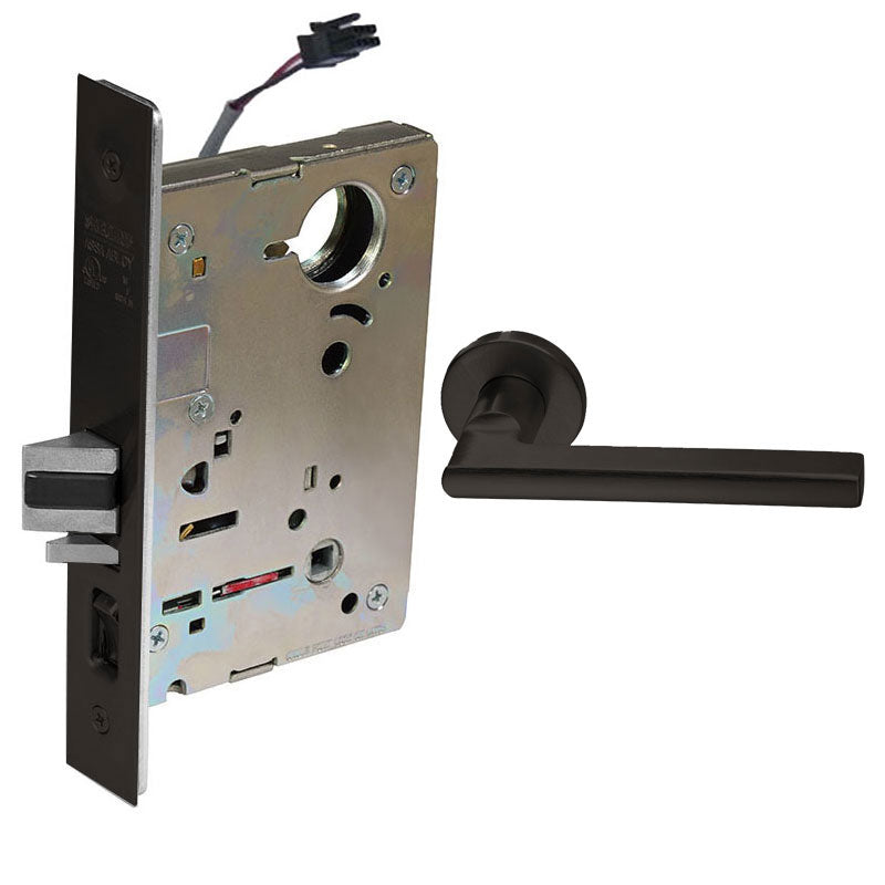 Sargent RX-LC-8255-24V-LNMD-US10BE Office or Entry 24V Electrified Mortise Lock