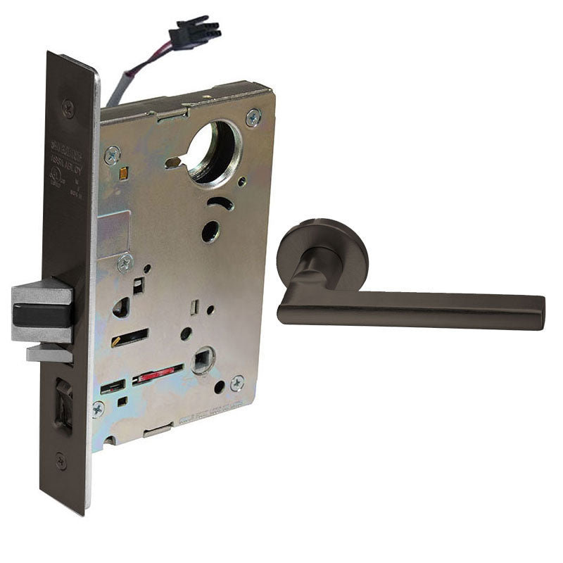 Sargent RX-LC-8255-12V-LNMD-US10B Office or Entry 12V Electrified Mortise Lock