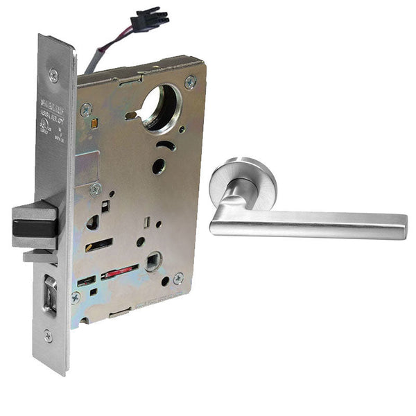 Sargent RX-LC-8255-12V-LNMD-US26D Office or Entry 12V Electrified Mortise Lock
