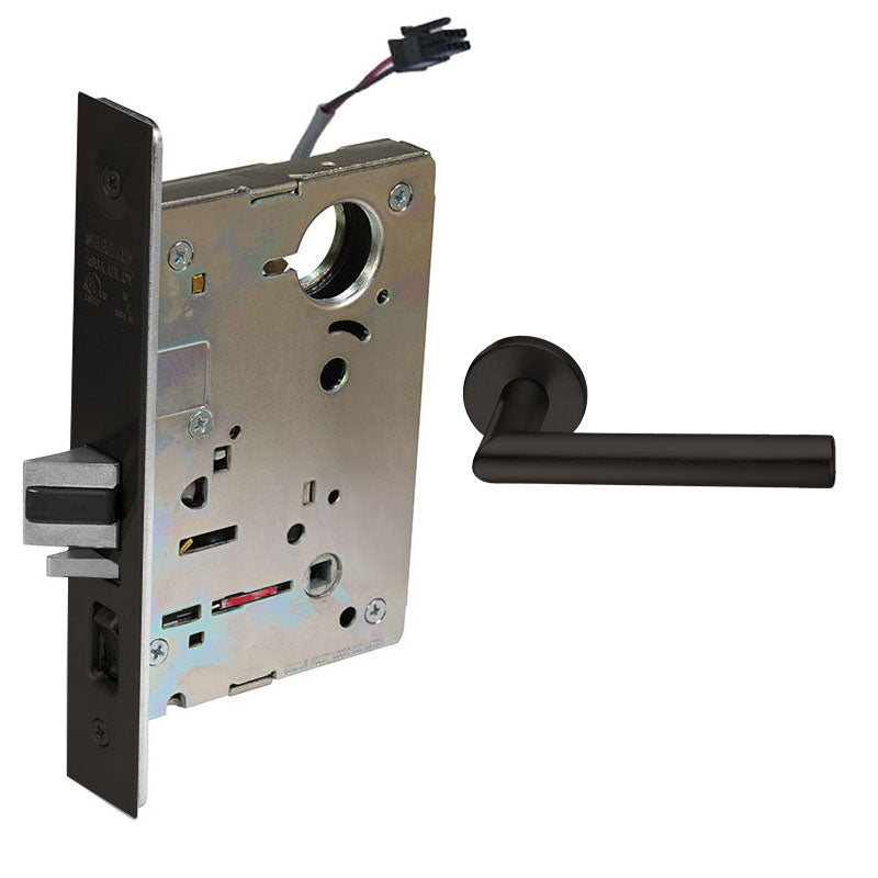 Sargent RX-LC-8255-12V-LNMI-US10BE Office or Entry 12V Electrified Mortise Lock