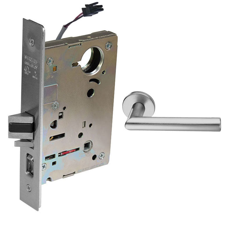 Sargent RX-LC-8255-24V-LNMI-US32D Office or Entry 24V Electrified Mortise Lock