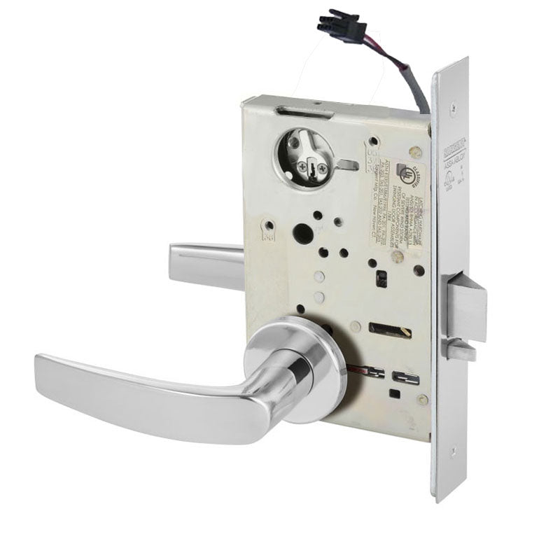Sargent RX-LC-8255-12V-LNB-US26 Office or Entry Mortise Lock