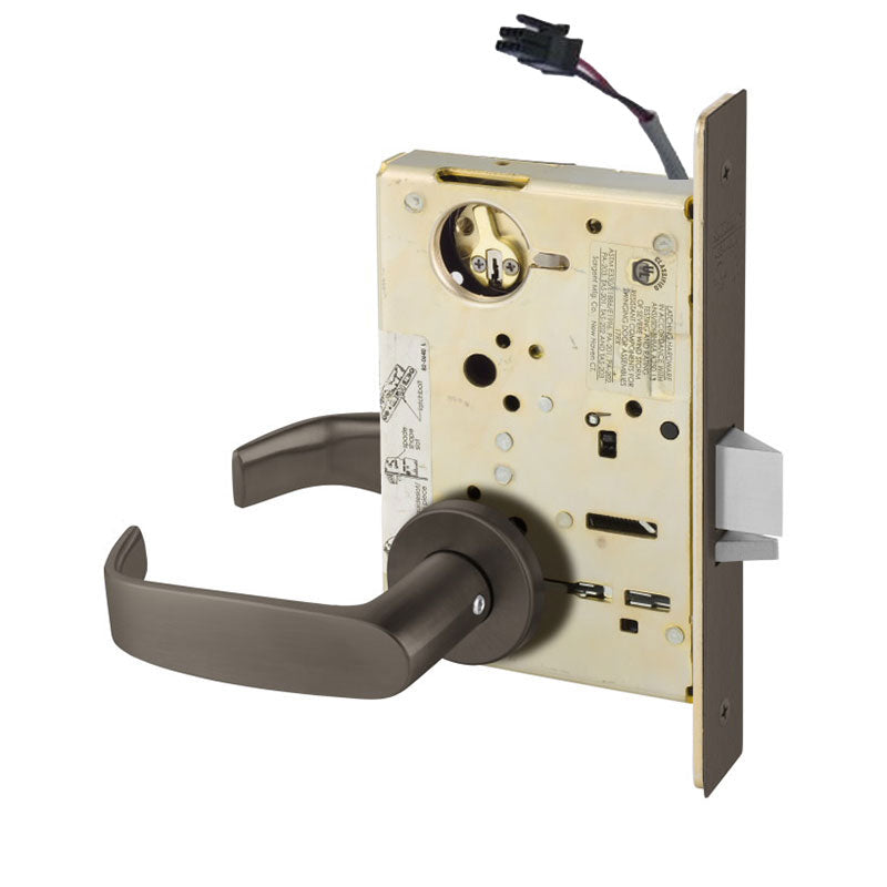 Sargent RX-LC-8255-12V-LNL-US10B Office or Entry Mortise Lock