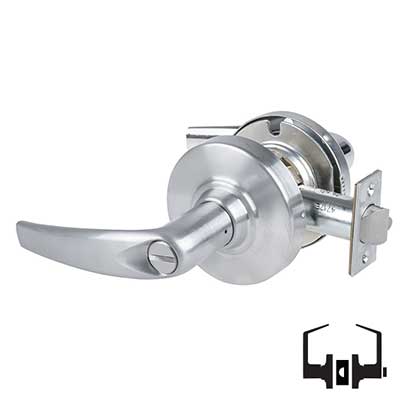 Schlage ALX40-ATH-626 Privacy Cylindrical Lock
