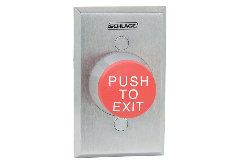 Schlage Electronics 623RD EX DP SF-626 1-5/8" Mushroom Button