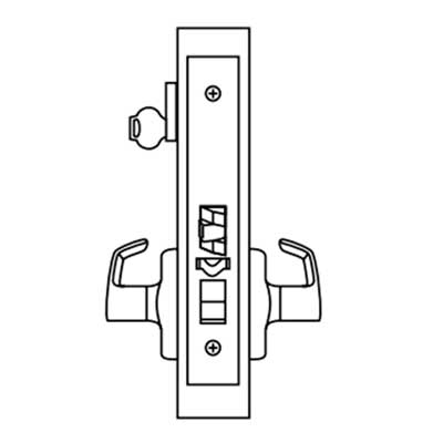 Corbin Russwin ML2051 Mortise Lever Lock set Entrance or Office Function